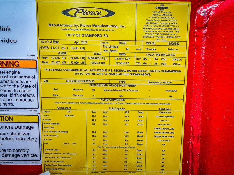 Pierce Enforcer Aerial exterior view, photo 34 of 59