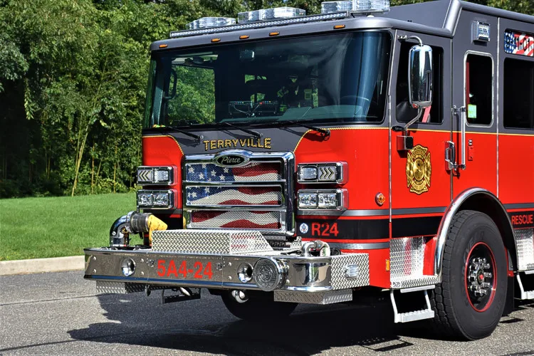 Front bumper close-up showing intake ports and grille detail