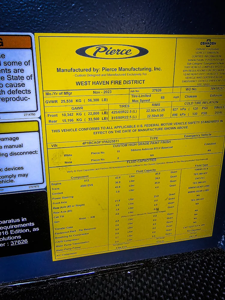 Pierce Enforcer Aerial exterior view, photo 5 of 64